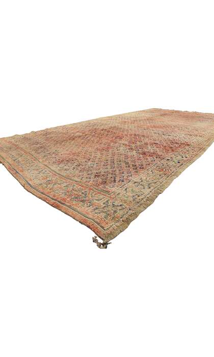 7 x 14 Vintage Moroccan Rug 21438