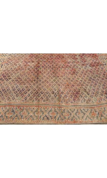 7 x 14 Vintage Moroccan Rug 21438