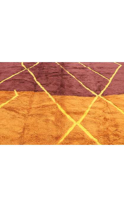 8 x 12 Modern Beni Mrirt Moroccan Rug 21663