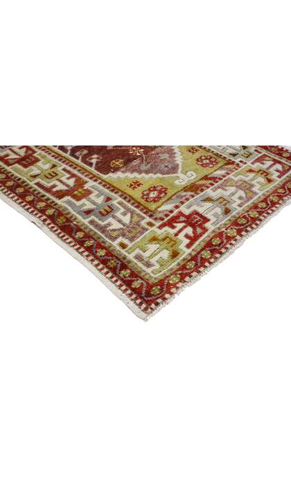 3 x 4 Vintage Turkish Oushak Rug 51744