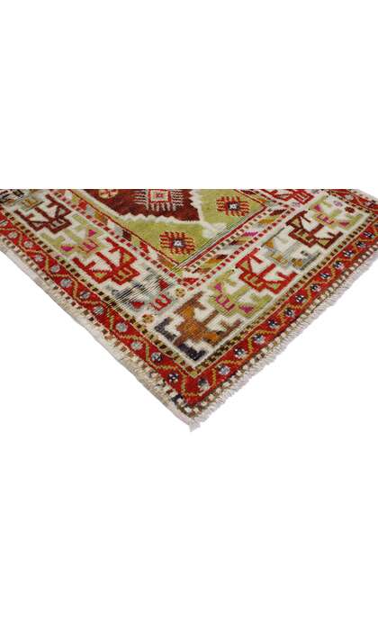 3 x 5 Vintage Turkish Oushak Rug 51752