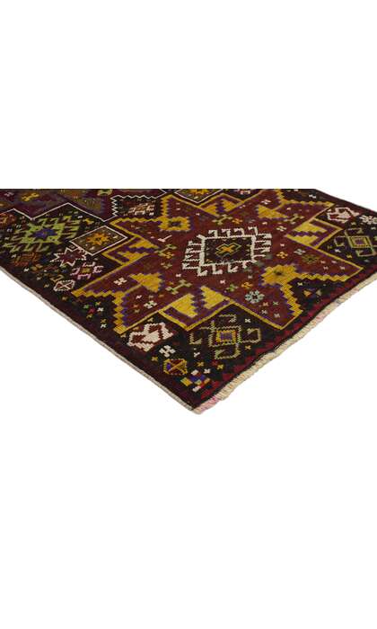 3 x 4 Vintage Turkish Oushak Rug 51764