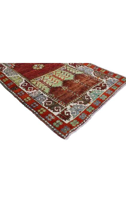 3 x 5 Vintage Turkish Oushak Prayer Rug 51776