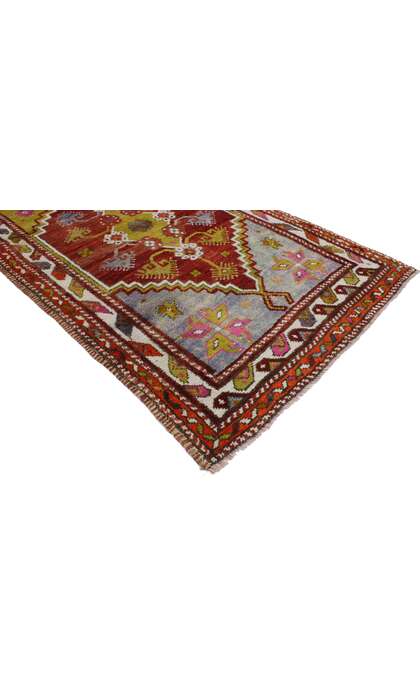 3 x 5 Vintage Turkish Oushak Rug 51778