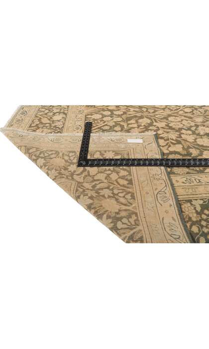 9 x 13 Vintage Persian Tabriz Rug 53731