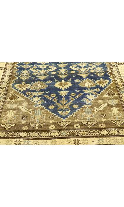 5 x 11 Distressed Vintage Persian Malayer Rug 60968