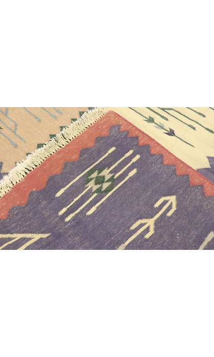 6 x 9 Vintage Oltenian Romanian Kilim Rug 77936