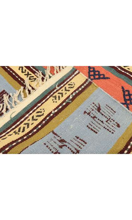 4 x 6 Vintage Persian Tribal Kilim Rug 77944