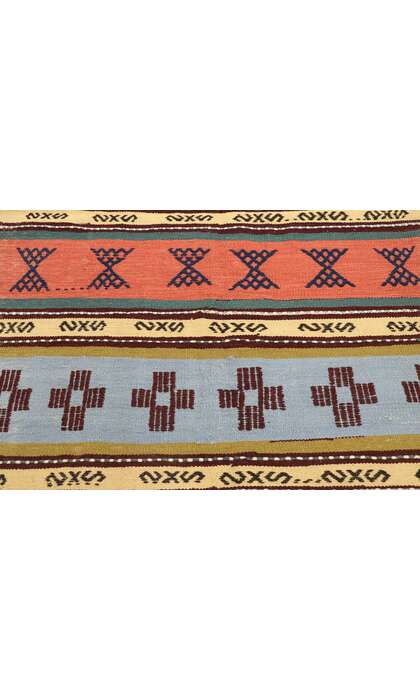 4 x 6 Vintage Persian Tribal Kilim Rug 77944