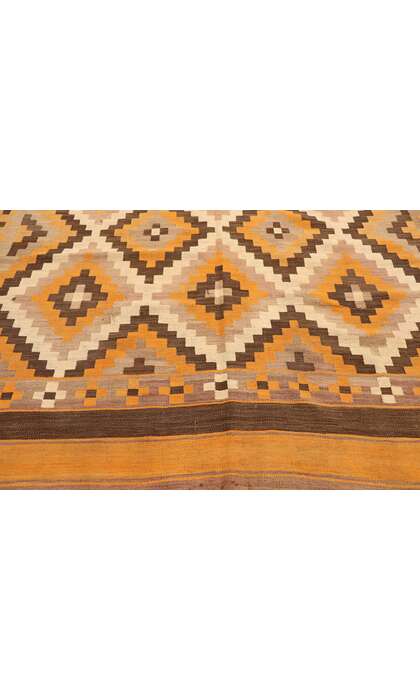 6 x 9 Vintage Afghan Maimana Kilim Rug 77948