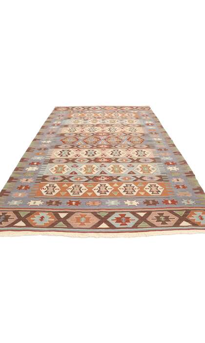 6 x 9 Vintage Persian Shiraz Rug 77949