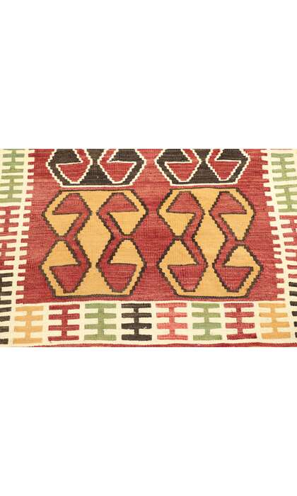 3 x 4 Vintage Persian Shiraz Kilim Rug 77950