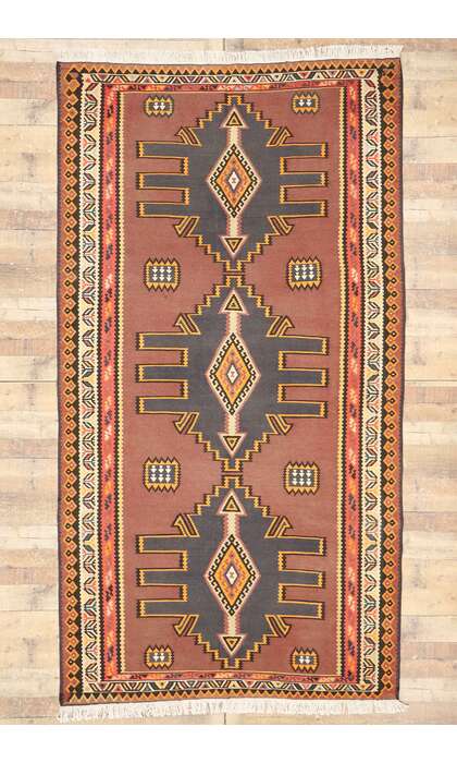 6 x 10 Vintage Turkish Kilim Rug 77956