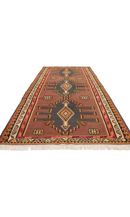 6 x 10 Vintage Turkish Kilim Rug 77956