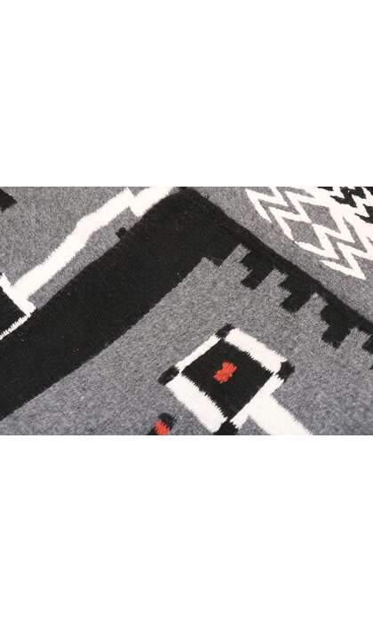 2 x 5 Vintage Storm Navajo Rug 77959