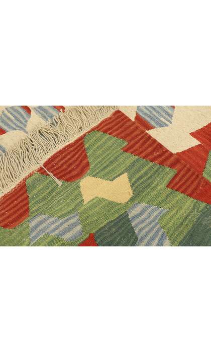 4 x 6 Vintage Persian Shiraz Kilim Rug 77977