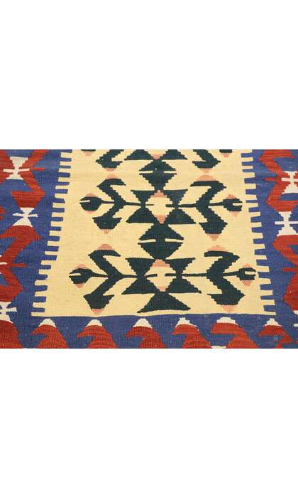 3 x 4 Vintage Persian Shiraz Kilim Rug 77980
