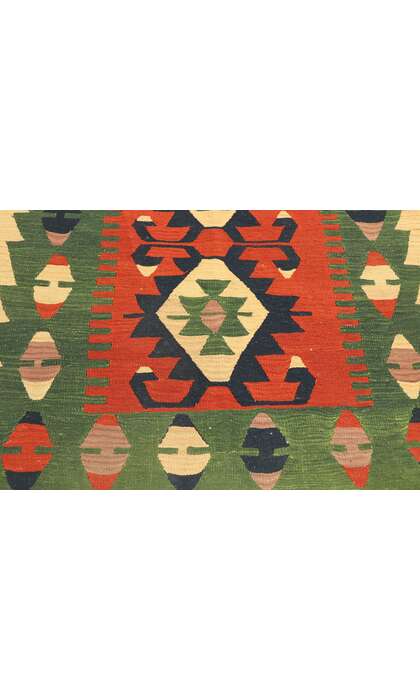 4 x 6 Vintage Persian Shiraz Kilim Rug 77981