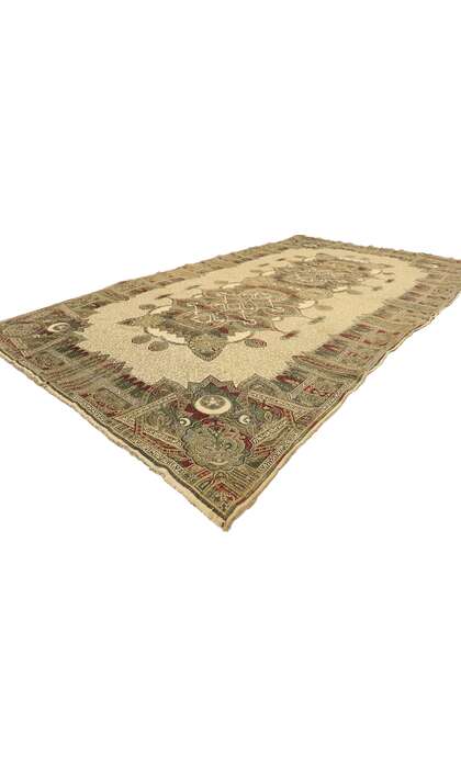 5 x 8 Vintage Granada Spanish Embroidered Textile 77984