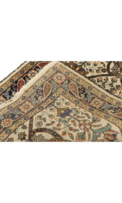2 x 4 Vintage Persian Tabriz Rug 78004