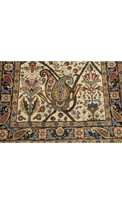 2 x 4 Vintage Persian Tabriz Rug 78004