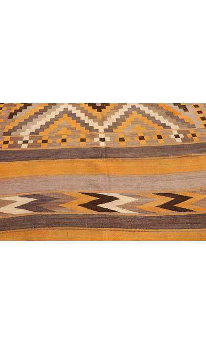 5 x 12 Vintage Afghan Maimana Kilim Rug 78011