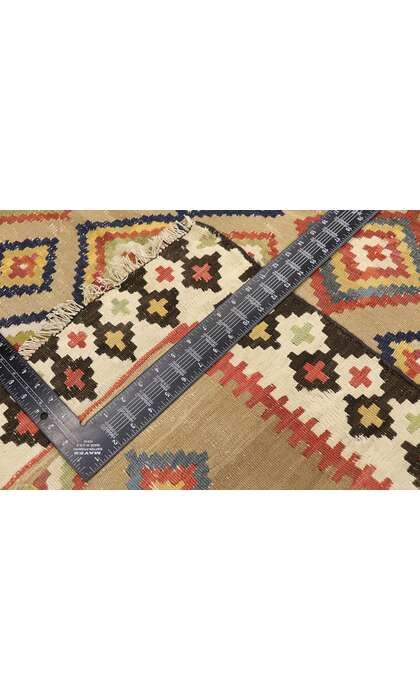 4 x 15 Vintage Turkish Kilim Runner 78016
