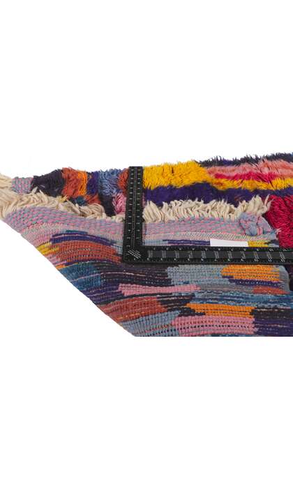 3 x 6 Colorful Moroccan Beni Ourain Rug 21113