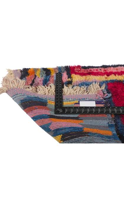 3 x 5 Colorful Abstract Moroccan Rug 21114