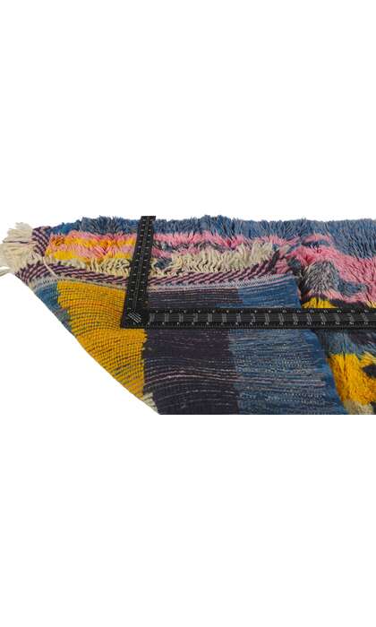 3 x 5 Colorful Abstract Moroccan Rug 21132