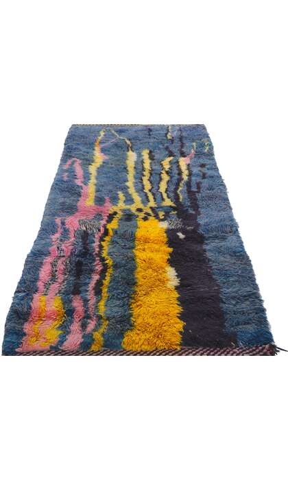 3 x 5 Colorful Abstract Moroccan Rug 21132