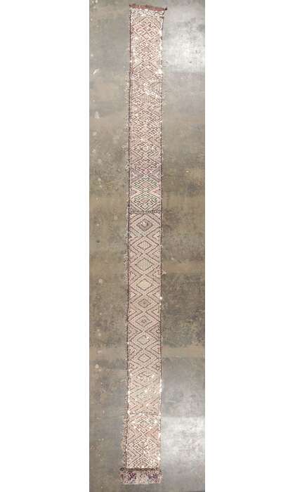 2 x 27 Vintage Moroccan Kilim Runner 21191