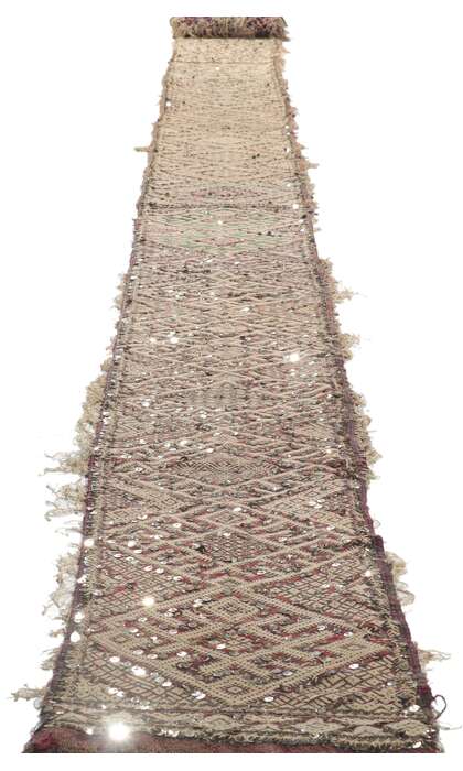 2 x 27 Vintage Moroccan Kilim Runner 21191
