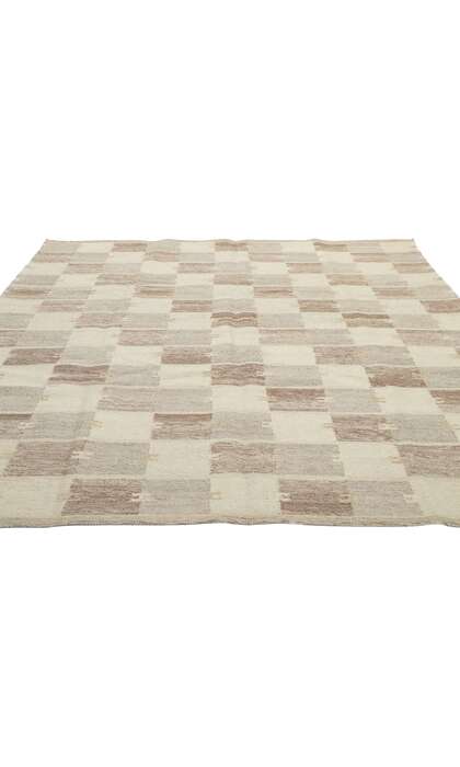 8 x 10 Scandinavian Modern Swedish Inspired Kilim Rug 30683