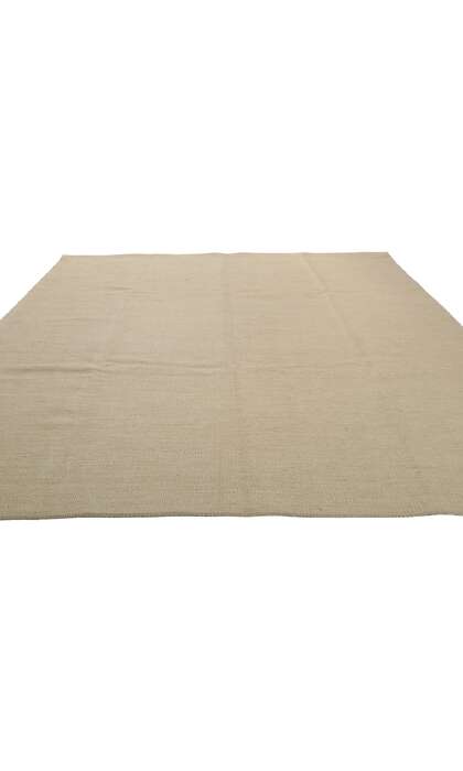 9 x 12 Organic Modern Japandi Kilim Rug 30684