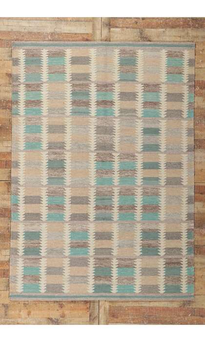 6 x 9 Swedish Inspired Kilim Rug 30692