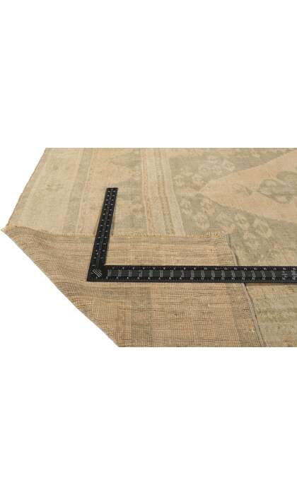 6 x 10 Vintage Turkish Oushak Rug 53686