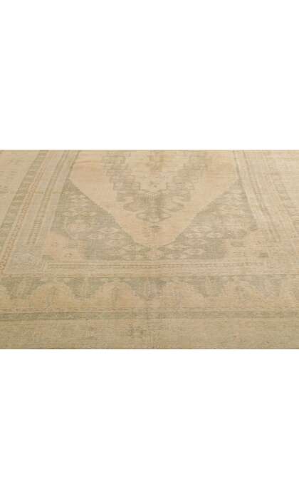 6 x 10 Vintage Turkish Oushak Rug 53686