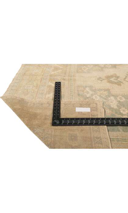 6 x 10 Vintage Turkish Oushak Rug 53687