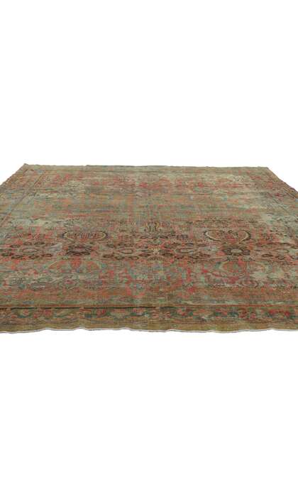 10 x 11 Antique Persian Mahal Rug 53694