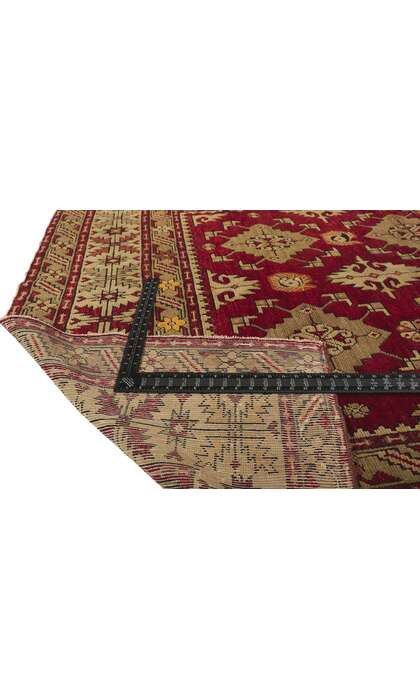 6 x 8 Vintage Turkish Oushak Rug 53695