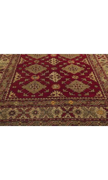 6 x 8 Vintage Turkish Oushak Rug 53695
