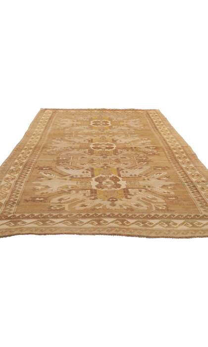 6 x 9 Vintage Turkish Kars Rug 53697