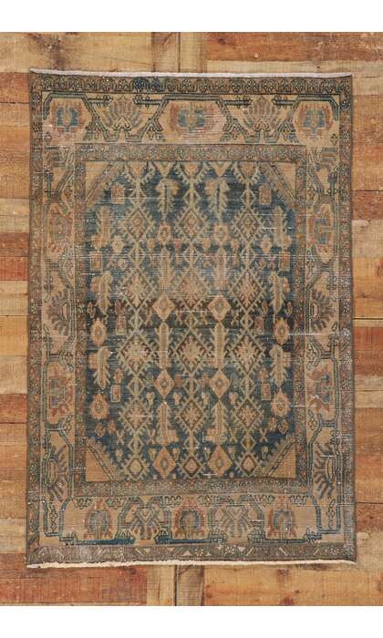 4 x 6 Antique Persian Malayer Rug 53742