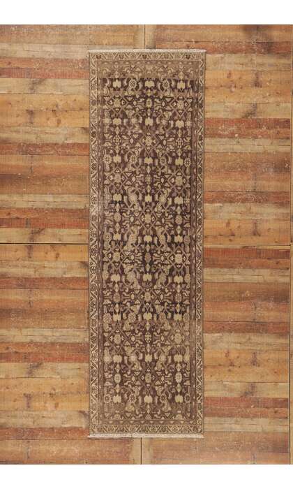 3 x 10 Antique Persian Malayer Runner 53744