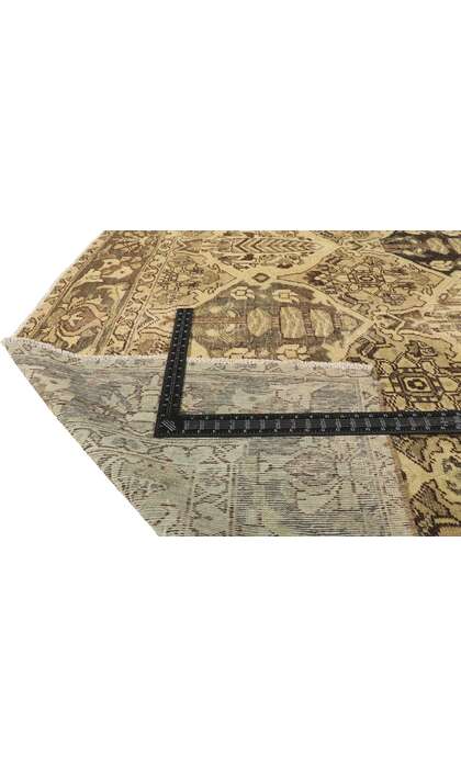 6 x 11 Vintage Persian Bakhtiari Rug 53751