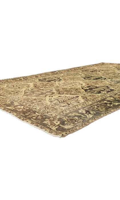 6 x 11 Vintage Persian Bakhtiari Rug 53751