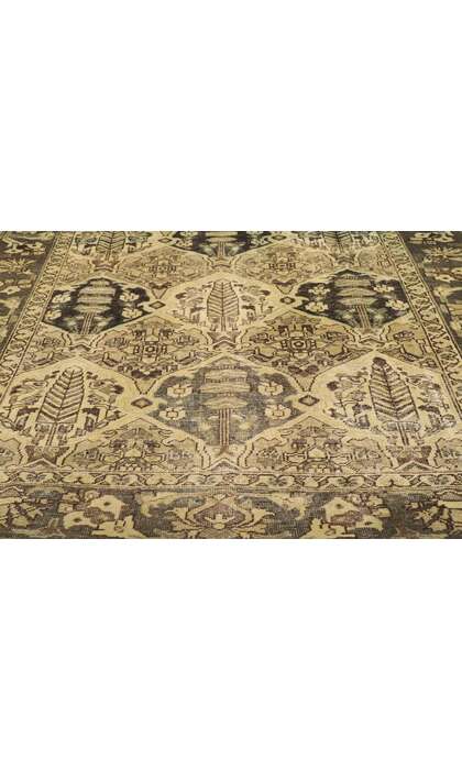 6 x 11 Vintage Persian Bakhtiari Rug 53751