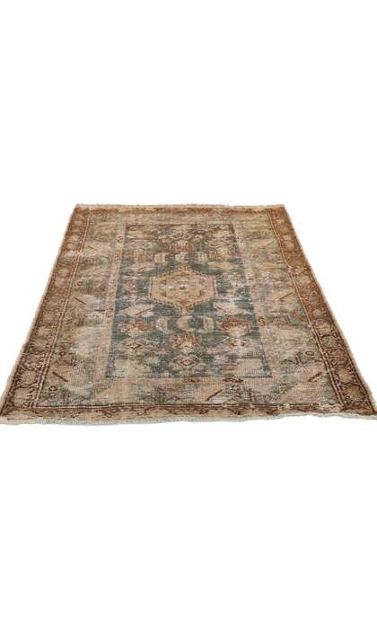 3 x 5 Antique Persian Malayer Rug 53762