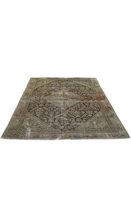 4 x 6 Antique Persian Mahal Rug 60977